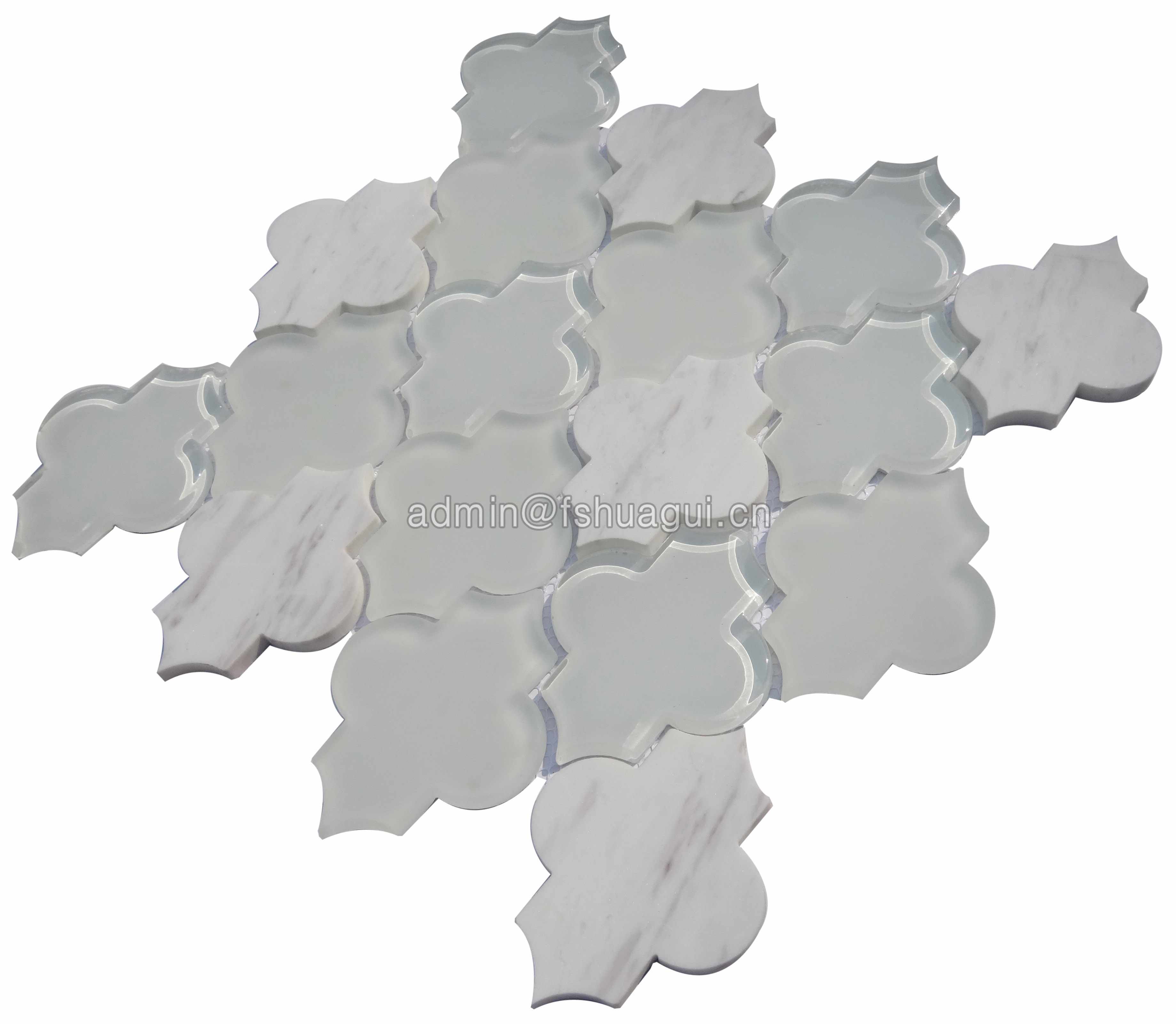 Huagui GLASS MOSAIC HG-YX008 GLASS MOSAIC TILE image97