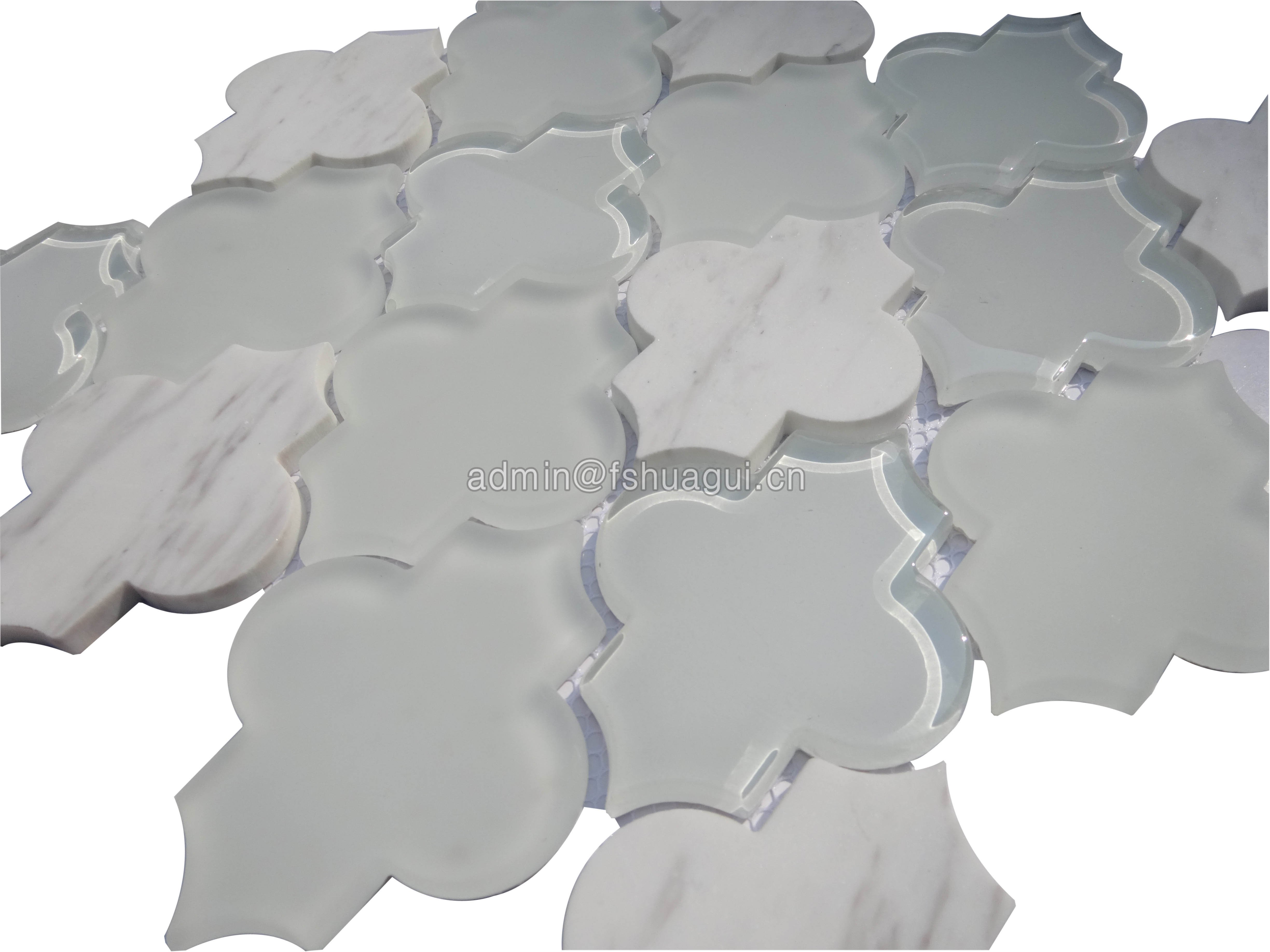 Huagui GLASS MOSAIC HG-YX008 GLASS MOSAIC TILE image97