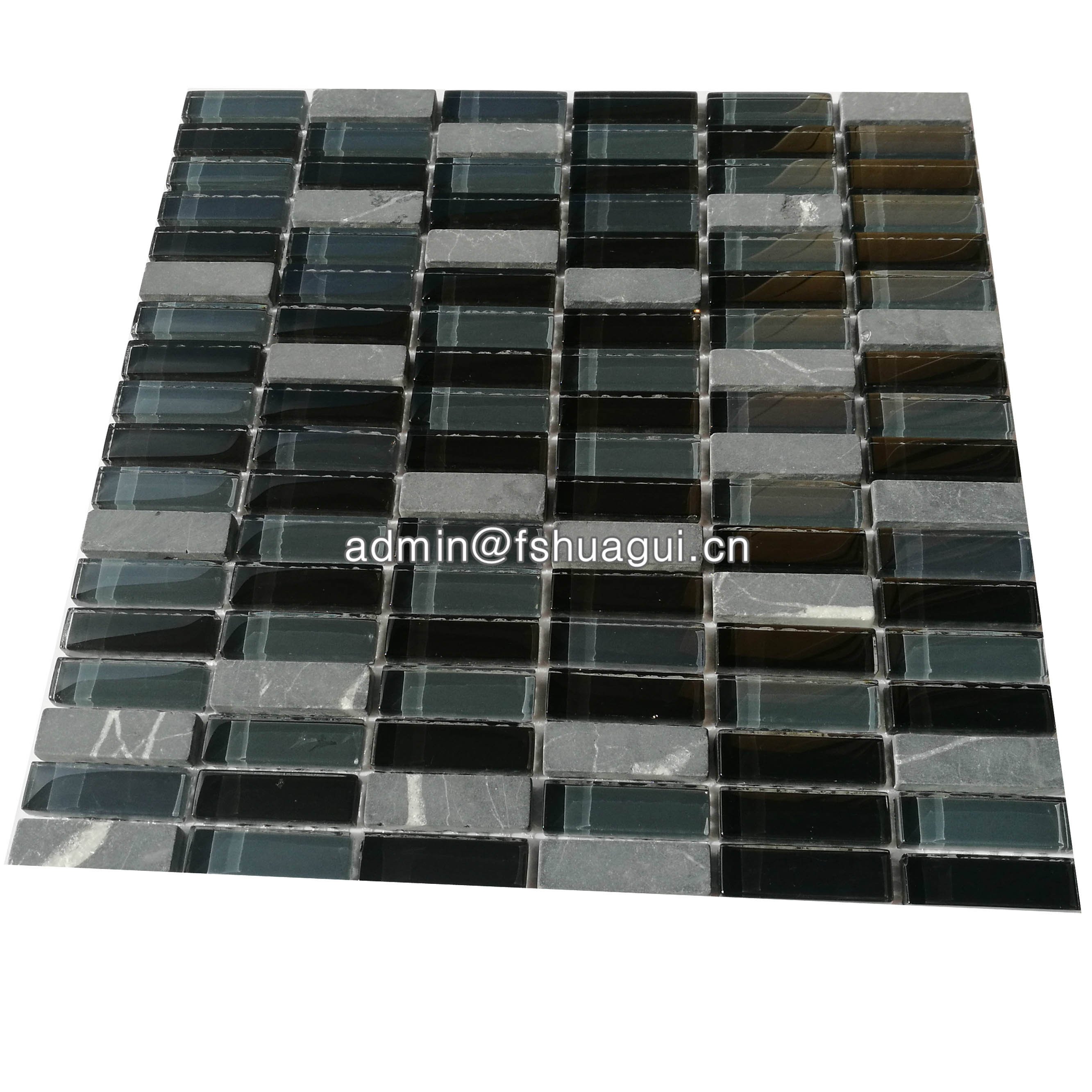 Huagui Glass mosaic HG-ES001 GLASS MOSAIC TILE image68