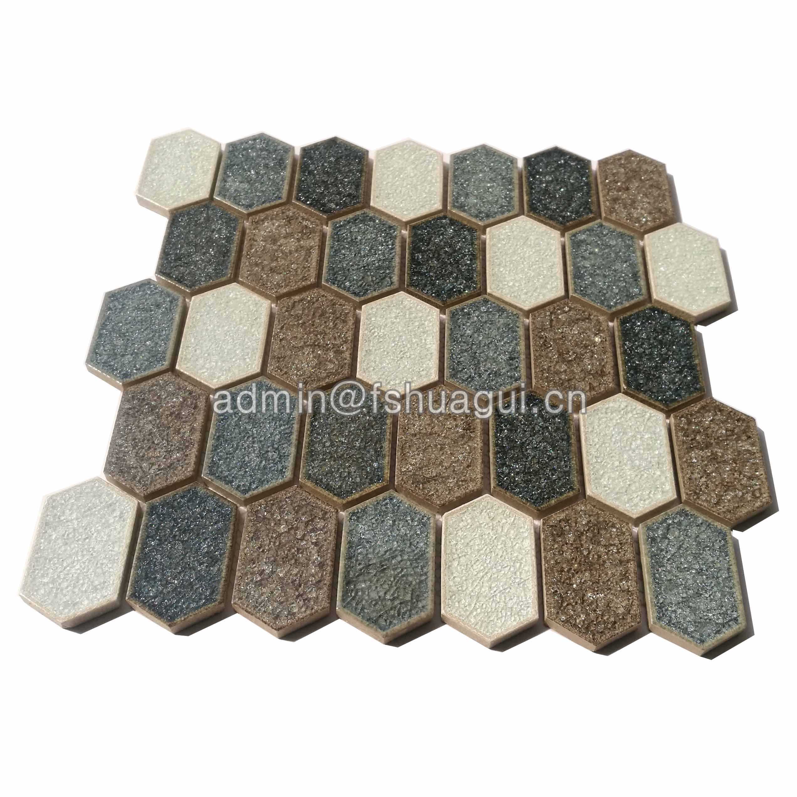 Huagui Ceramic Mosaic Tile HG-IC010 CERAMIC MOSAIC TILE image5