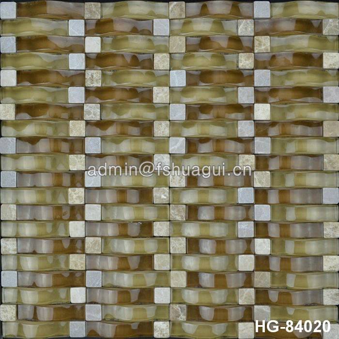 Huagui Glass mosaic tile HG-84020 GLASS MOSAIC TILE image51