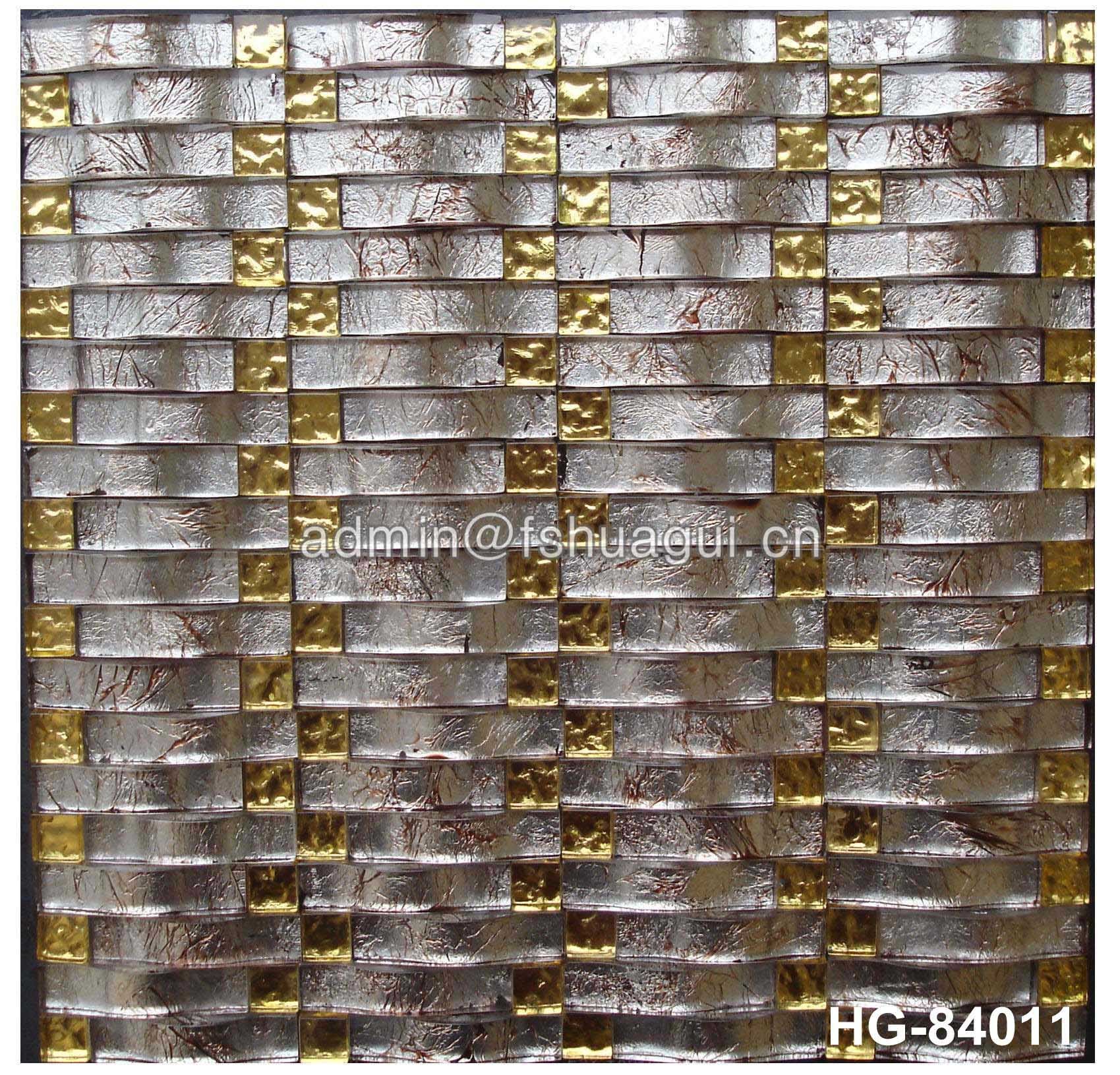 Huagui Glass mosaic tile HG-84011 GLASS MOSAIC TILE image42